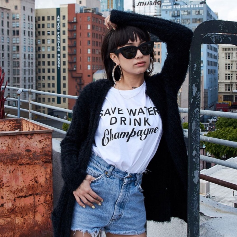 Short Sleeve "Champagne" T-Shirt